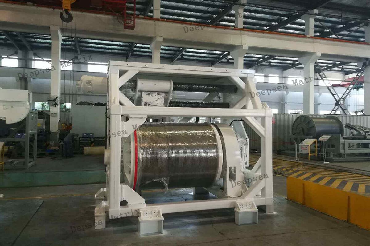 Hydrological sampling winch for ocean data China manufacture