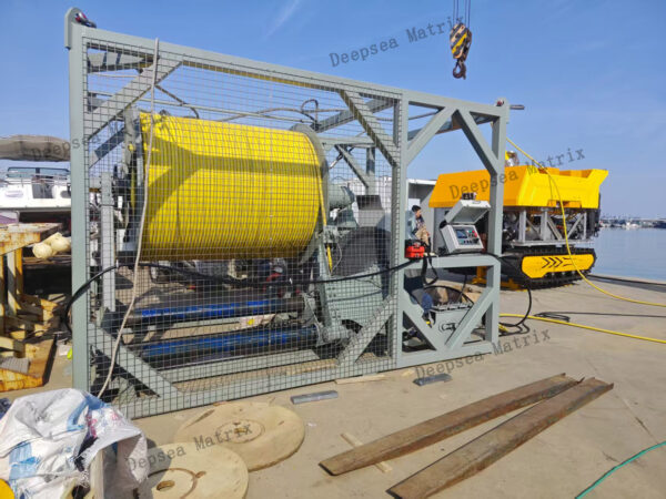 Deep sea ROV umbilical cable winch Chinese supplier
