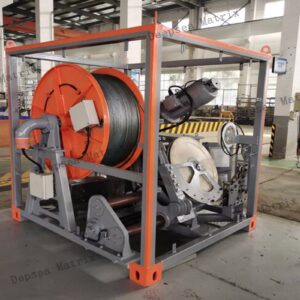 Marine towing winch for towed instruments China manufacture
