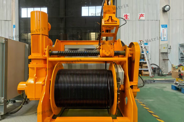 An ATEX/IECEx certified explosion-proof winch for hazardous environments Chiese manufacture