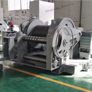 An automatic constant tension winch maintaining cable tension made in China