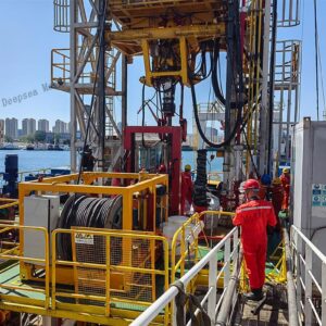 A winch system with advanced heave compensation technology Chinese manufacture