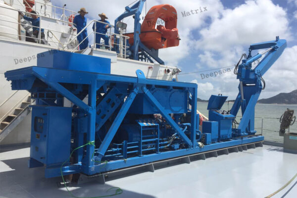 CTD Launching and Recovery System from China with Local, Remote, and Central Control Options.