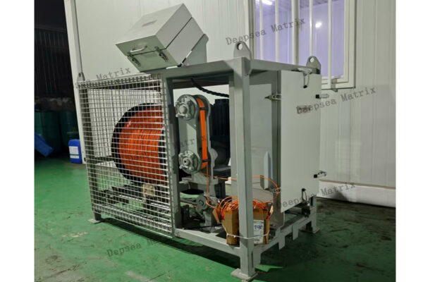 Chinese-Made Fiber Optic Winch for Tunnel Inspection, 10000m Capacity, 200kg Pull, 72m/min Speed.