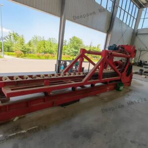 Modular AUV launch and recovery system for survey vessels, with adjustable outreach and multiple drive options.