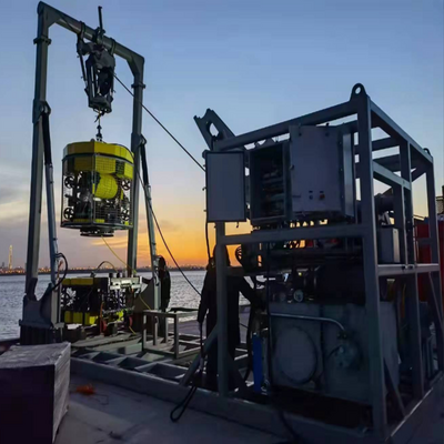 Launch and Recovery System for work-class ROV